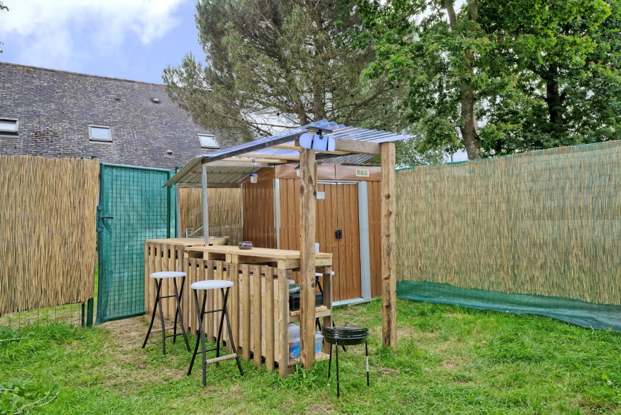 Tipi Experience L'Echappee Belle Saint-Maudez Exterior foto
